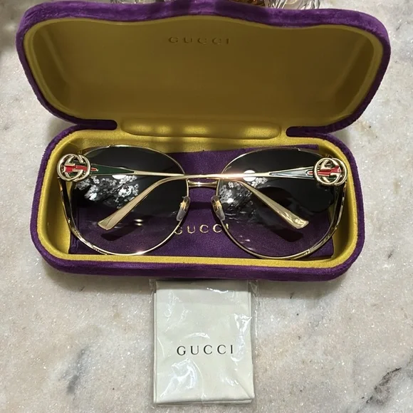 Gucci sunglasses GG0225S - Picture 3 of 17